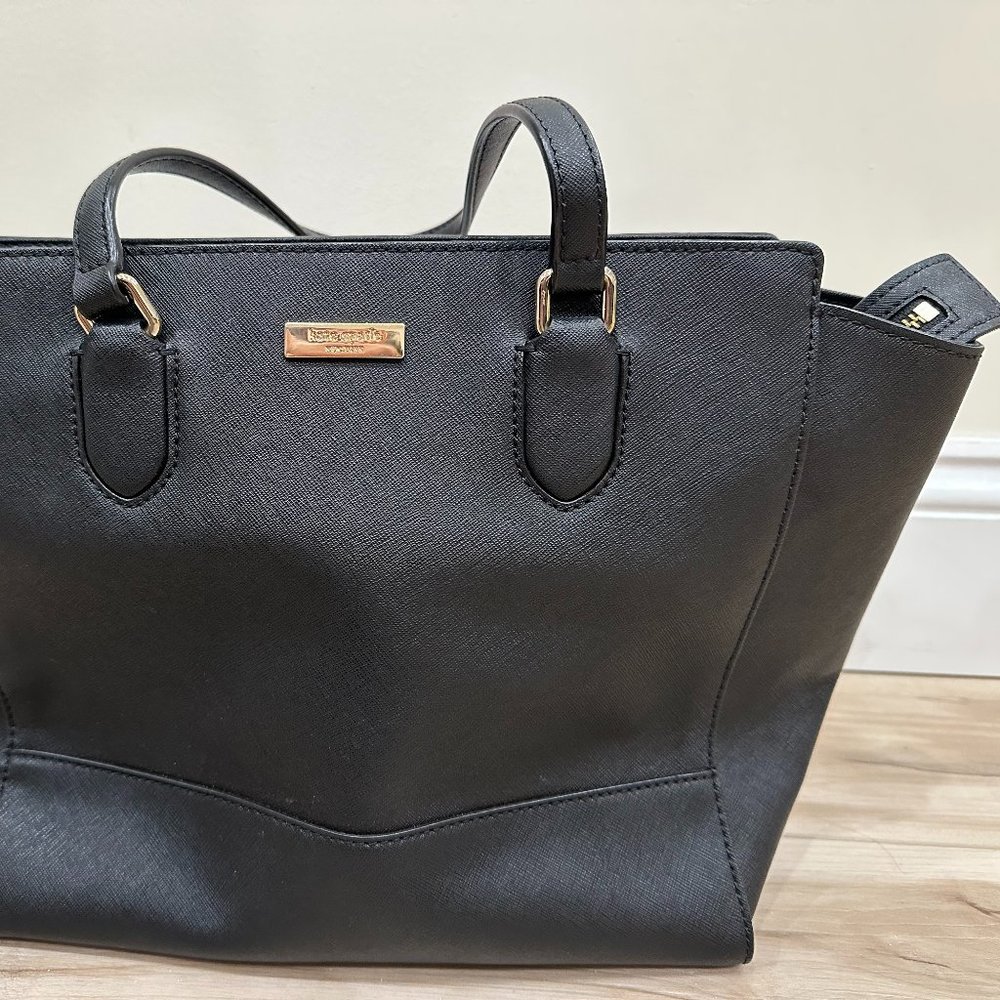 Kate Spade Black Leather Handbag